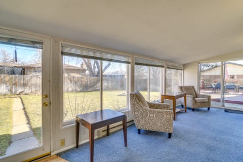2 Mi to Olde Town! Pet-Friendly Haven w/ Sunroom House in Arvada