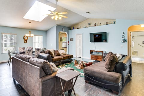 8 Mi to Flagler Beach! Family Getaway w/ Yard House in Palm Coast