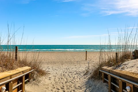 Steps to Boardwalk: Coastal Home in Carolina Beach House in Carolina Beach
