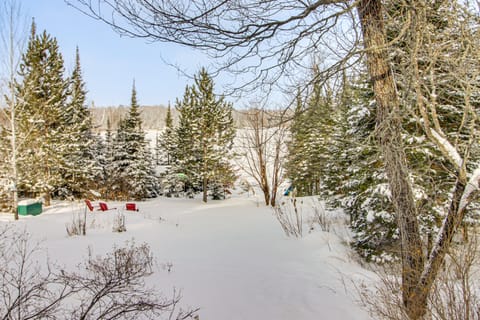 4-Season Recreation: Secluded Pike River Cabin House in Minnesota
