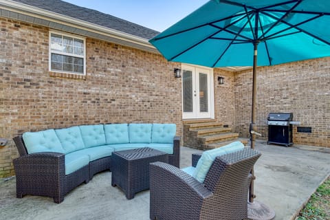 Near Tims Ford Lake: Peaceful Retreat w/ Patio House in Tennessee