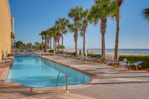 Unwind Poolside, Walk to Shore! 12th-Floor PCB Gem Apartment in Panama City Beach
