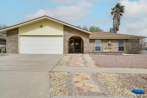 Patio + Fenced Yard: Group Getaway Near Fort Bliss House in El Paso
