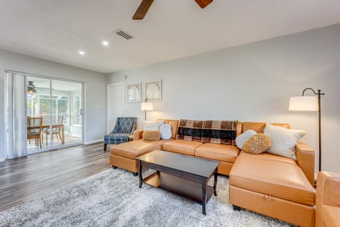 2 Mi to Beach: Updated Seminole Home w/ Fire Pit House in Seminole