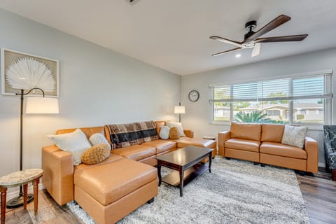 2 Mi to Beach: Updated Seminole Home w/ Fire Pit House in Seminole