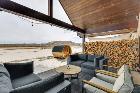 Fish, Hike & Ski: Mtn-View Gunnison Home w/ Sauna House in Colorado