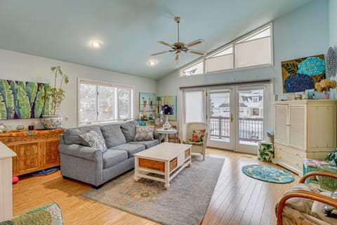 Private Beach Access! Lake Michigan Family Getaway House in Grand Haven