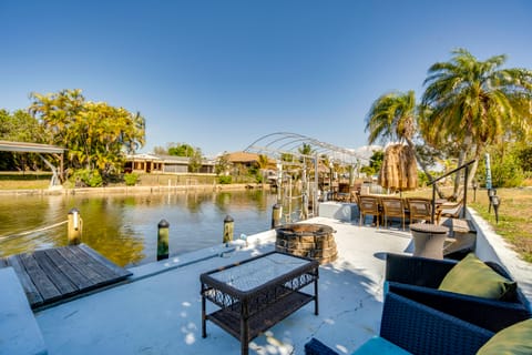 Heated Pool & Boat Dock! Port Charlotte Getaway House in Port Charlotte