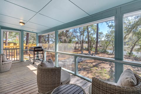 Outdoor Oasis + Tidal Creek Views: Yemassee Escape House in Jasper County