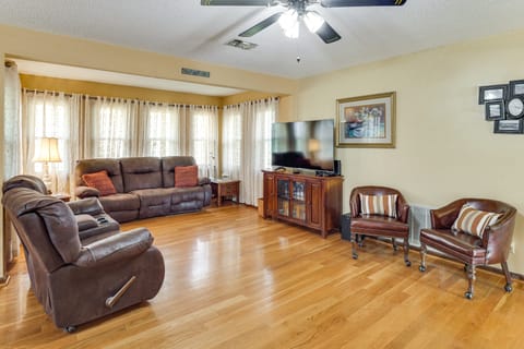 Hike, Fish & Explore: McMinnville Farmhouse + Yard House in Center Hill Lake