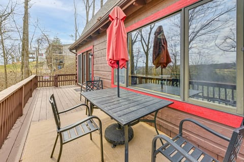 Lake Cumberland Log Cabin Near 3 Boat Ramps House in Burnside