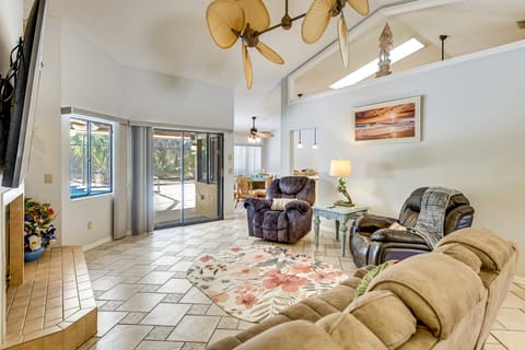 'Casa Ensenada' in Palm Coast: Lanai + Heated Pool House in Palm Coast