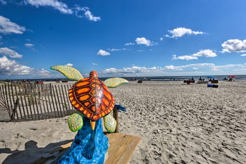 Steps to Shore & Restaurants: Coligny Beach Gem! Apartment in Coligny Beach