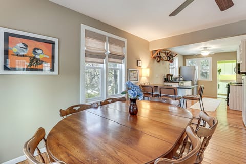 Walk to Beach! Serene Lake Michigan Home w/ Deck House in Grand Haven