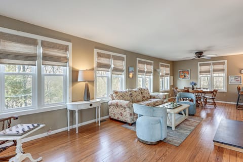 Walk to Beach! Serene Lake Michigan Home w/ Deck House in Grand Haven