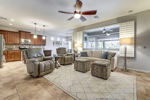 Luxe 55-Plus Retreat 4 Mi to Golf Club of Estrella House in Goodyear