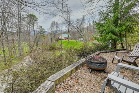 Mtn-View Bryson City Cabin: 1 Mi to Deep Creek! House in Swain County