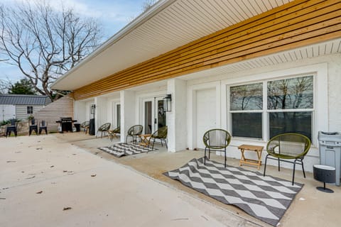 Patio + Golf Course Views: Monkey Island Escape! House in Ozark Mountains