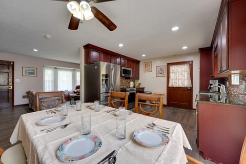 Pool + Basketball Court: Smyrna Family Home + Yard House in Smyrna