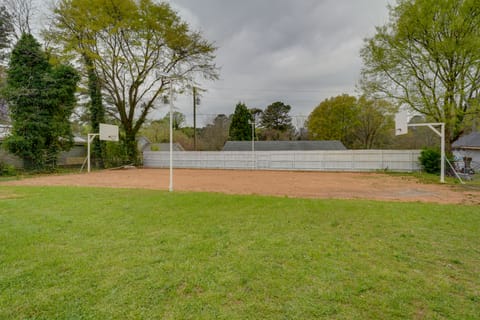 Pool + Basketball Court: Smyrna Family Home + Yard House in Smyrna