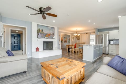 Expansive Lakefront! Allegan Hideaway w/ Game Room House in Michigan