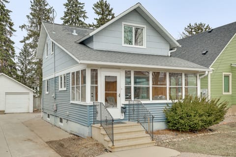 Walk to Dtwn: Rochester Home, Private Deck + Yard! House in Rochester