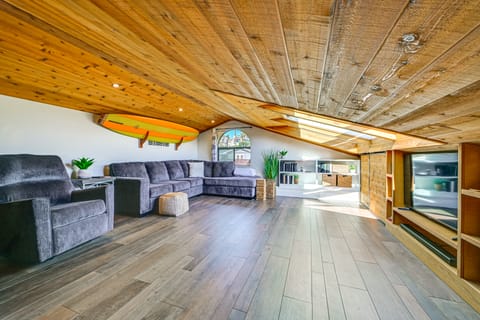 Walk to Lagoon! Luxe Coastal Escape w/ Pool Table House in Carlsbad