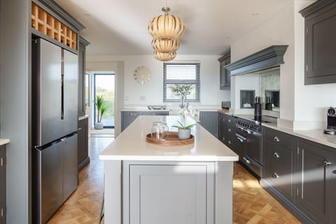 The kitchen at Groeslon, Anglesey