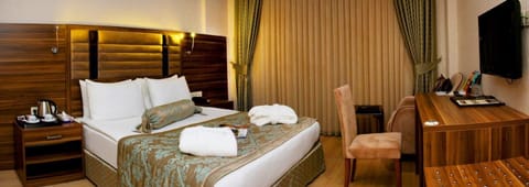 Standard Double Room | Minibar, in-room safe, desk, soundproofing