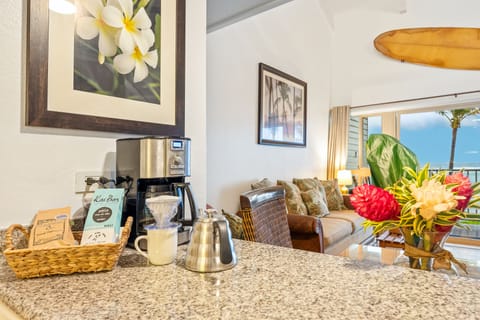Ocean Views from the Kitchen and Living Areas