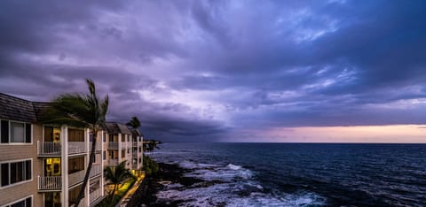 Dramatic skies from the lanai