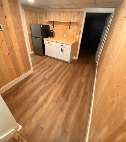 Lower level kitchenette