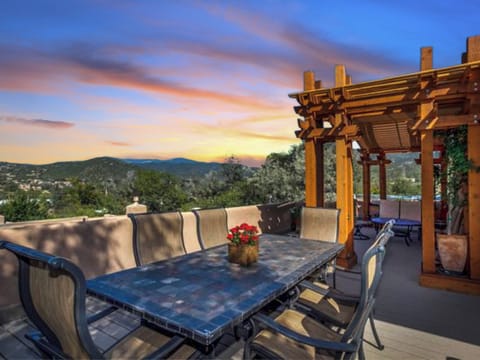 Gorgeous deck with views and seating