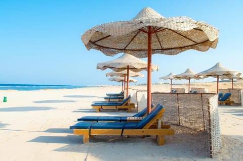 Private beach, sun loungers, beach umbrellas, beach towels