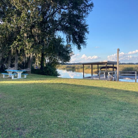 Back Yard on the lake