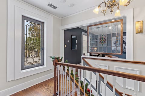 Handrails in stairways