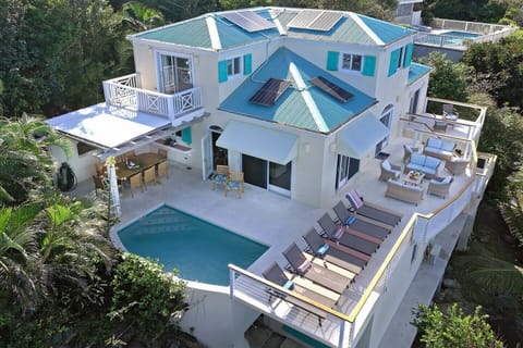 Gorgeous Turquoise Cove sits cliffside with endless views