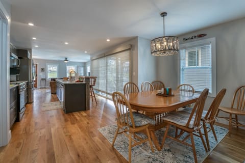 Dining Area into Kitchen