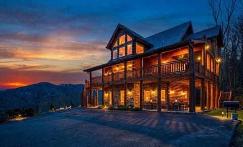 Blue Mountain Lodge at Dusk