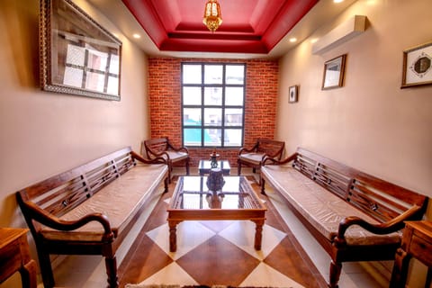 Lobby sitting area