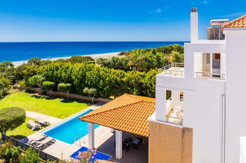 Beautiful villa with private pool, terrace, and garden with sea views