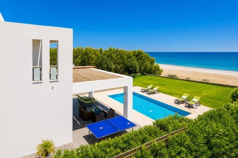 Beautiful villa with private pool, terrace, and garden with sea views