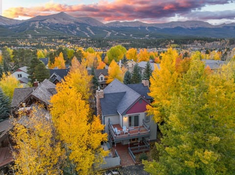 High Street Retreat fall view in downtown Breckenridge