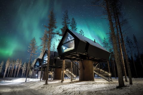 Aurora Treehouse | In-room safe, blackout drapes, soundproofing, free WiFi