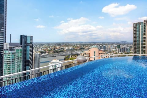 High up on the 40th floor...