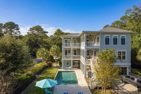 Backyard overview.