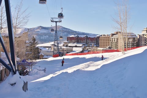 Looking down from the Ski Access Point