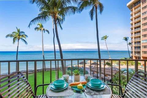 Amazing ocean view enhanced by swaying palm trees highlight your stay