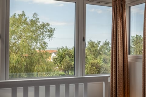 First floor: The view from bedroom two