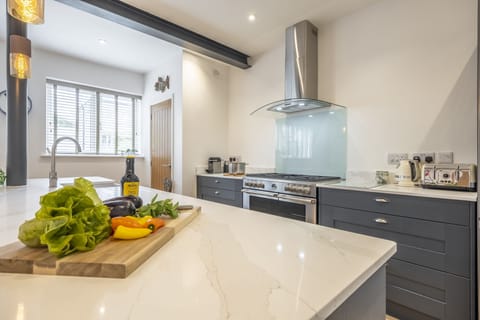 Ground floor: Range cooker and plenty of space to create fabulous meals